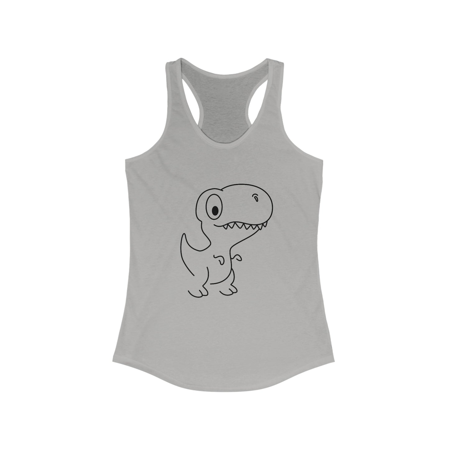 Women's Ideal Racerback Tank - Dino - CutieQ Shop