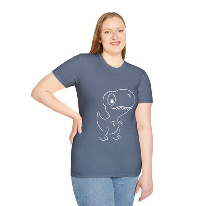 Unisex Softstyle T-Shirt - Dino - CutieQ Shop