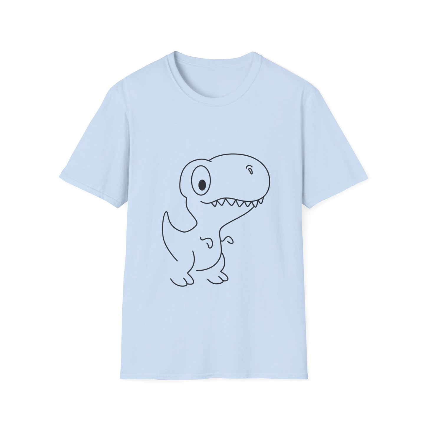 Unisex Softstyle T-Shirt - Dino - CutieQ Shop