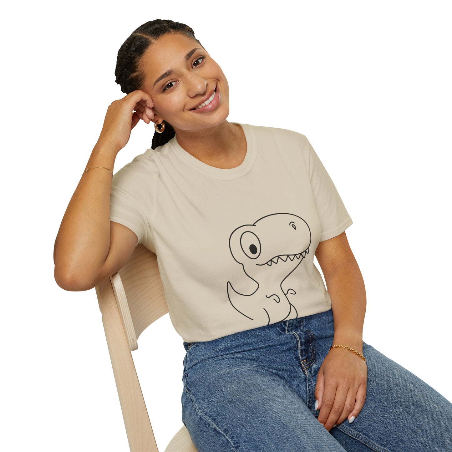 Unisex Softstyle T-Shirt - Dino - CutieQ Shop