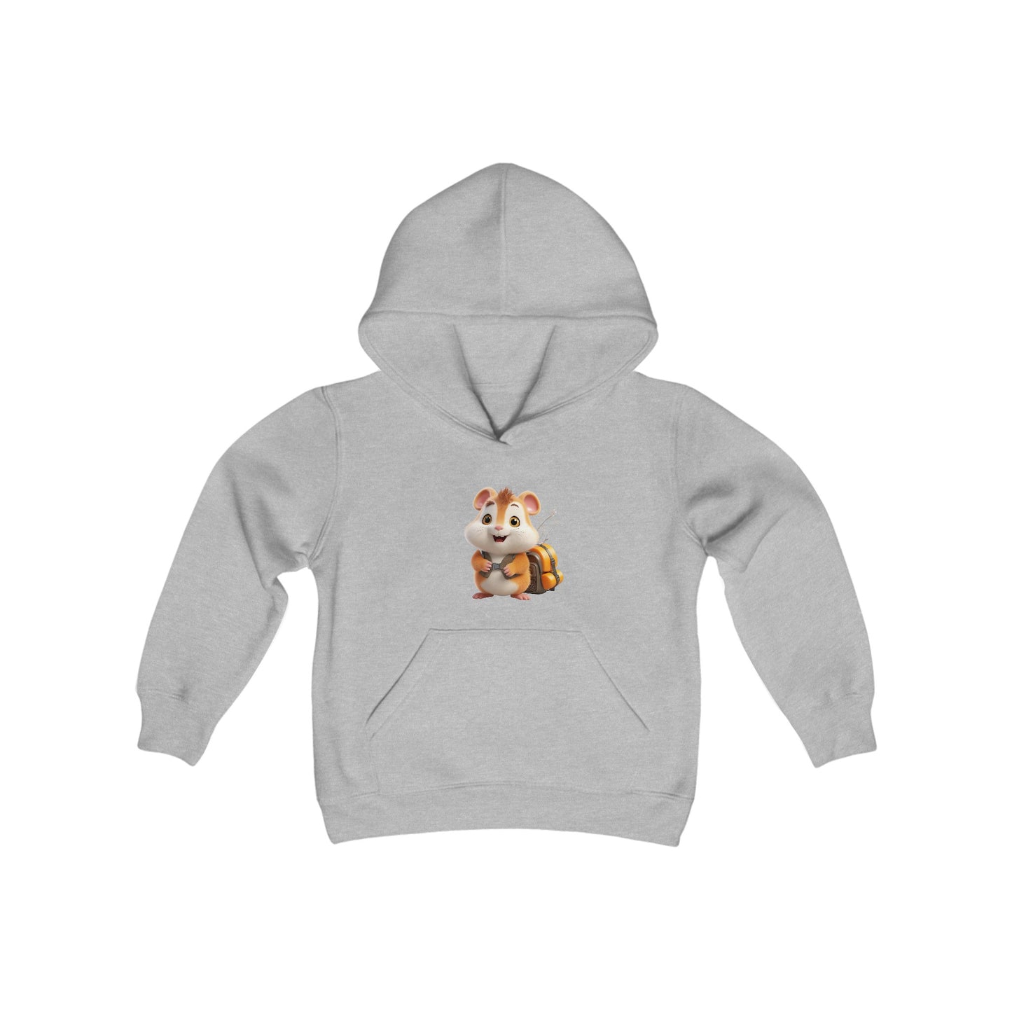 Youth Heavy Blend Hooded Sweatshirt - Hamster - CutieQ Shop