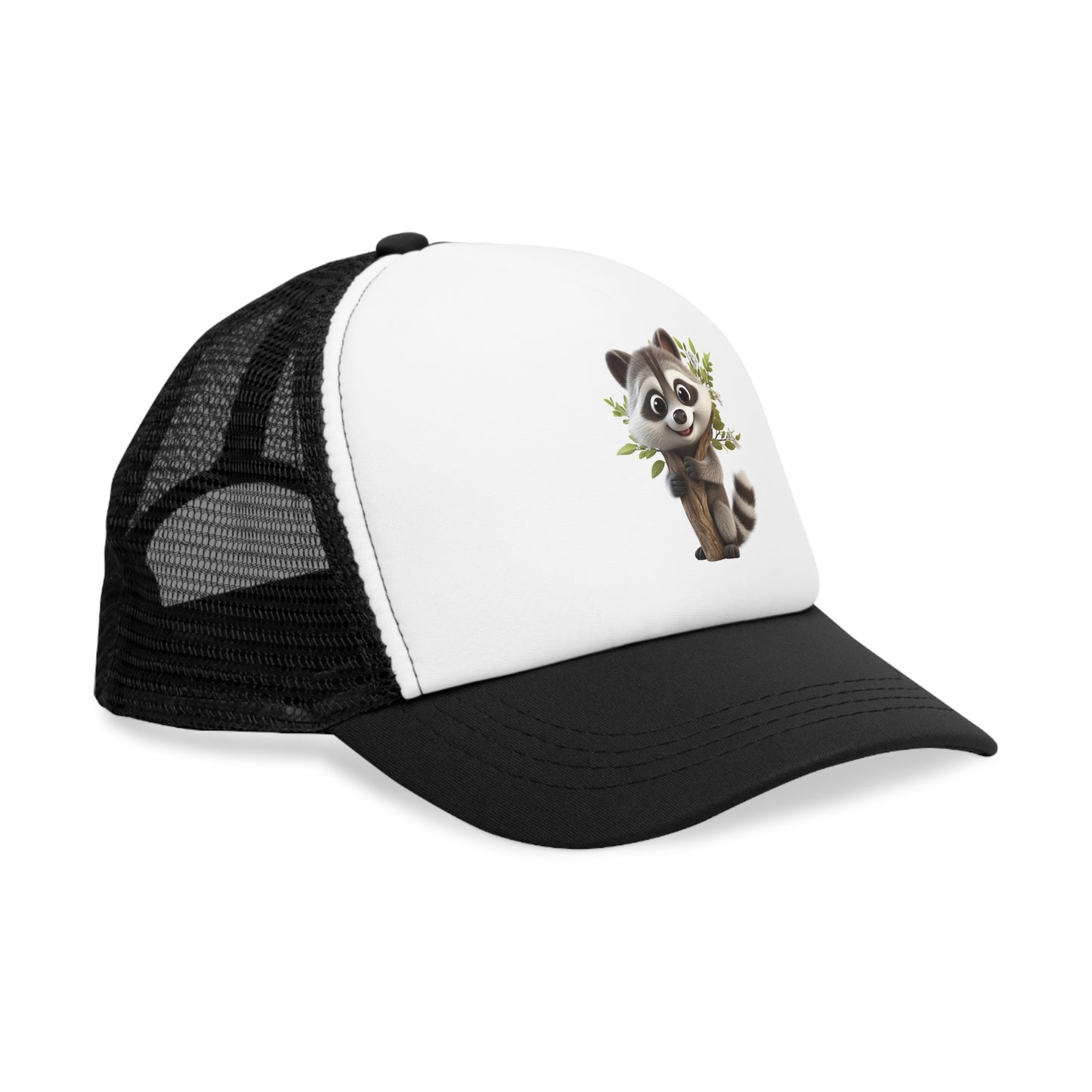 Mesh Cap - Raccoon Loves Nature - CutieQ Shop