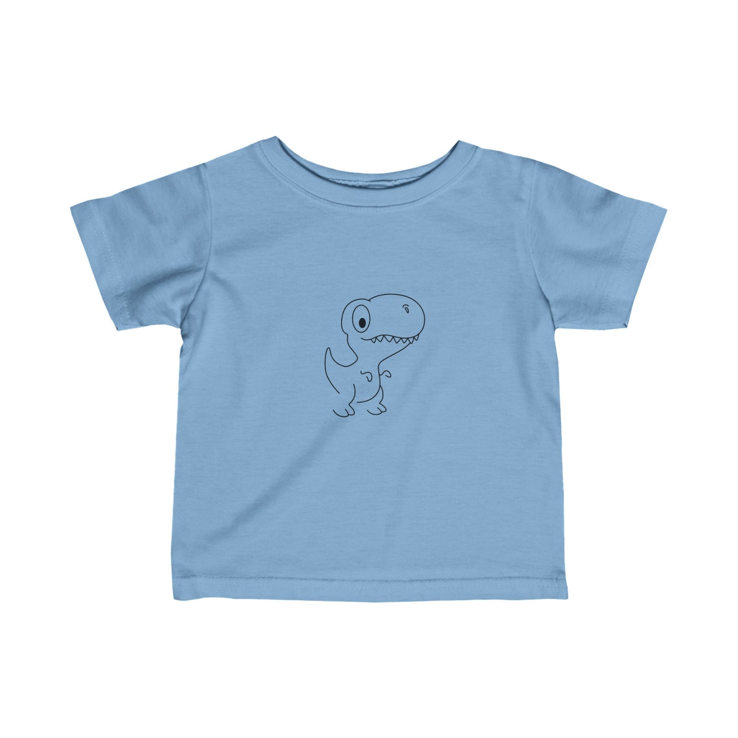 Infant Fine Jersey Tee - Dino - CutieQ Shop