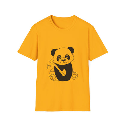 Unisex Softstyle T-Shirt - Panda - CutieQ Shop