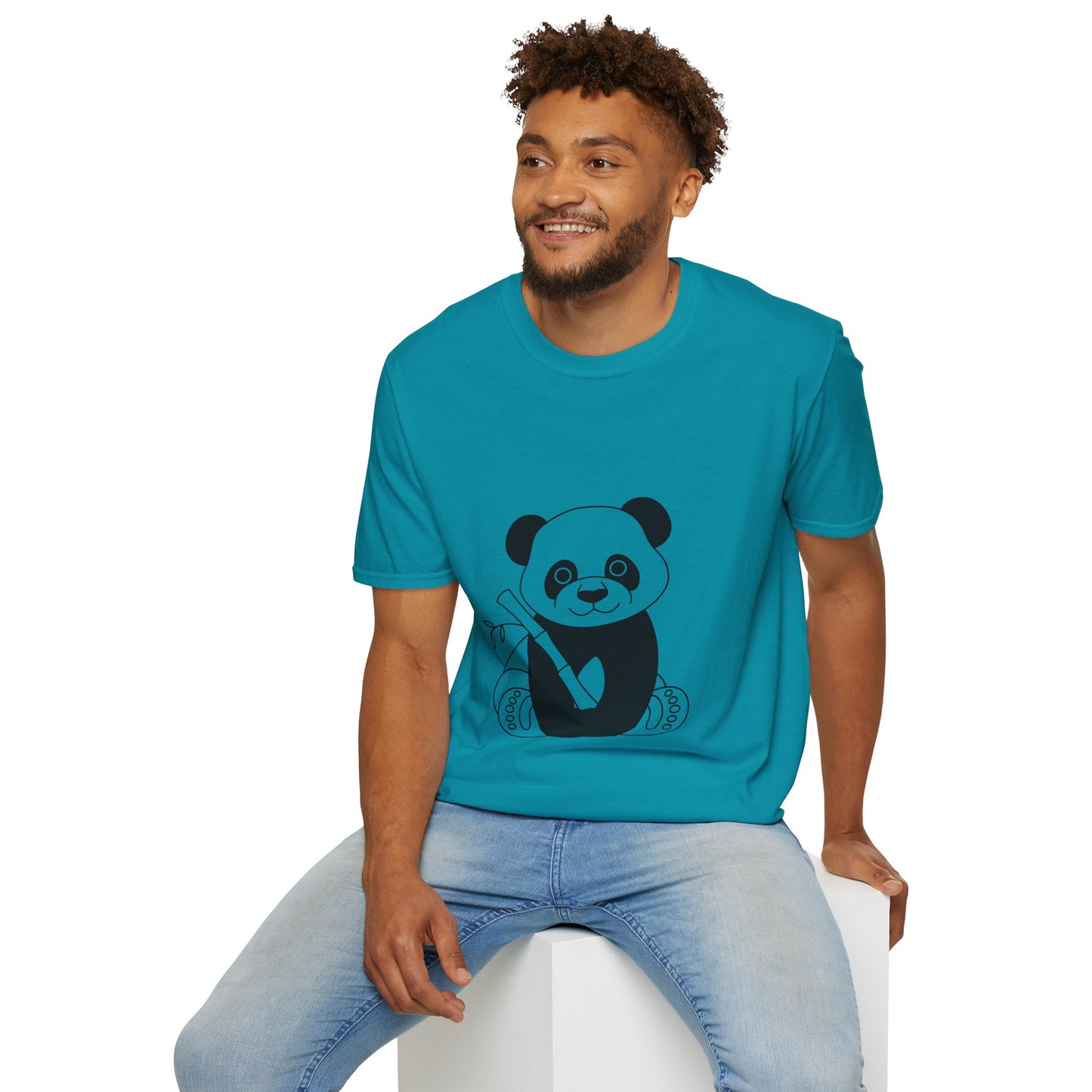 Unisex Softstyle T-Shirt - Panda - CutieQ Shop