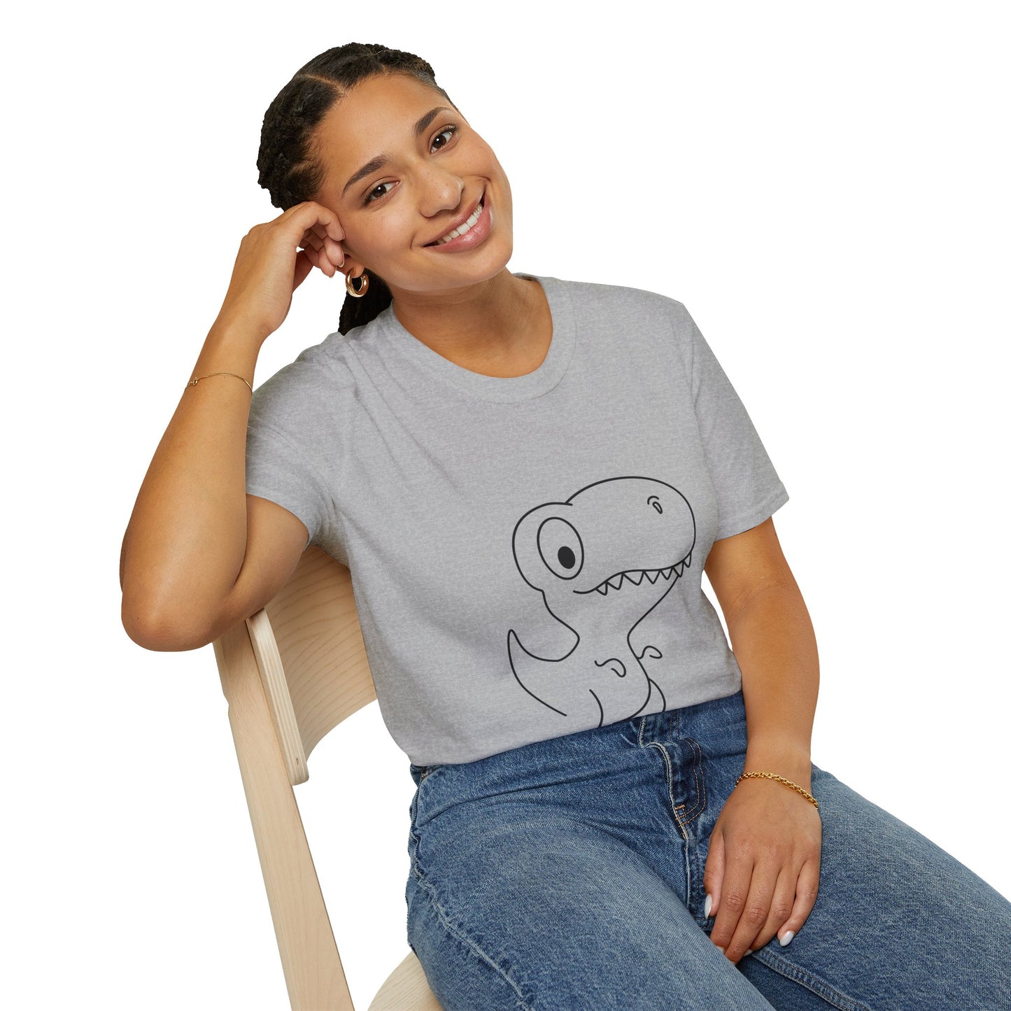 Unisex Softstyle T-Shirt - Dino - CutieQ Shop