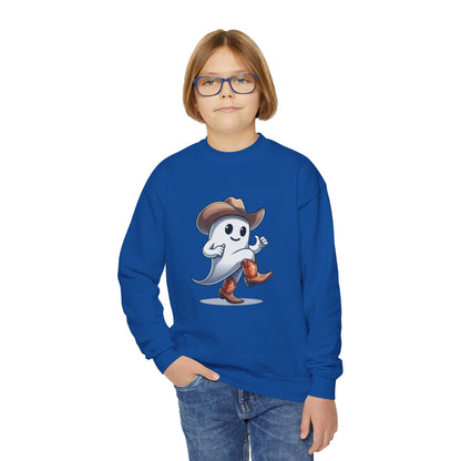 Youth Crewneck Sweatshirt - Dancing Ghost