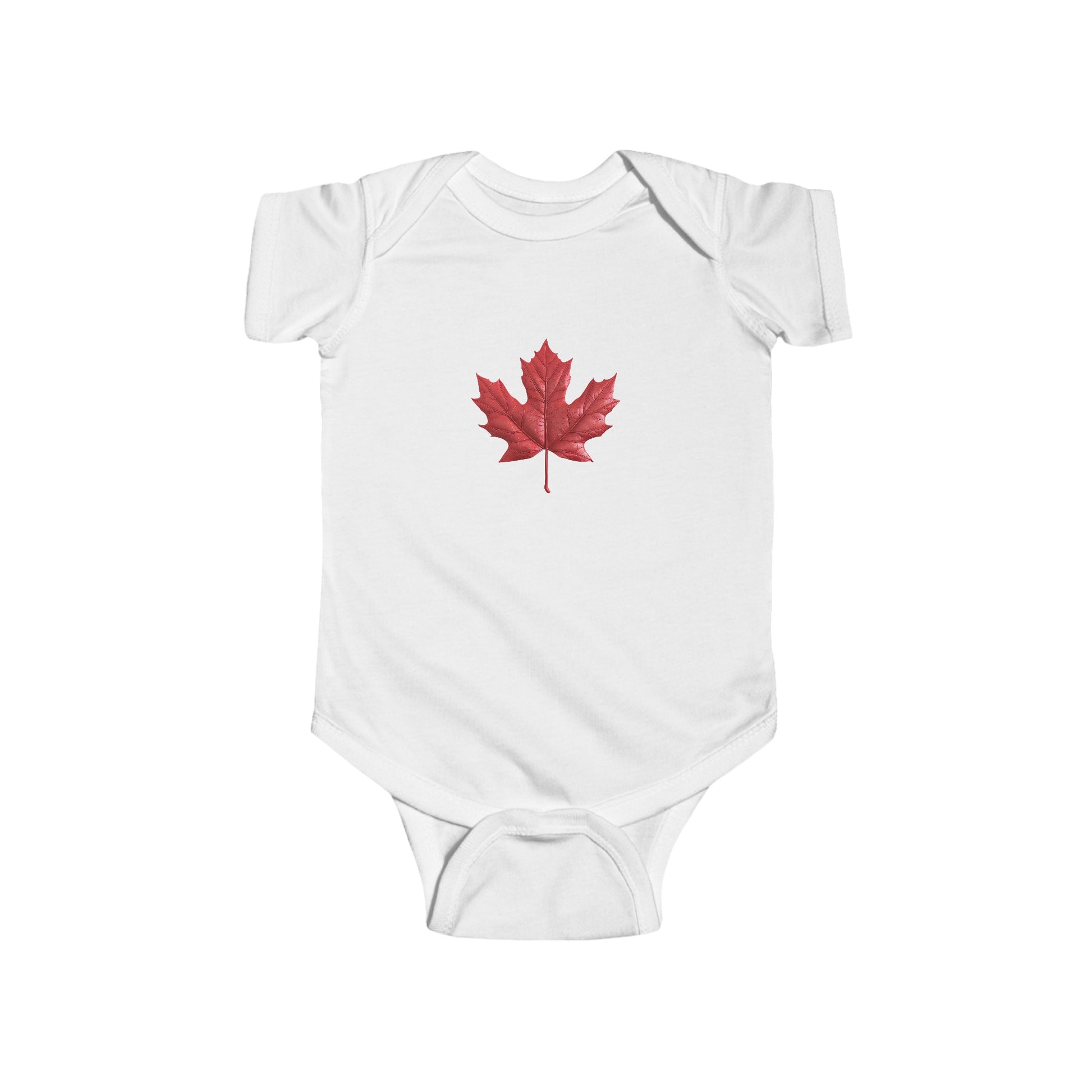 Infant Fine Jersey Bodysuit - Maple Leaf - CutieQ Shop