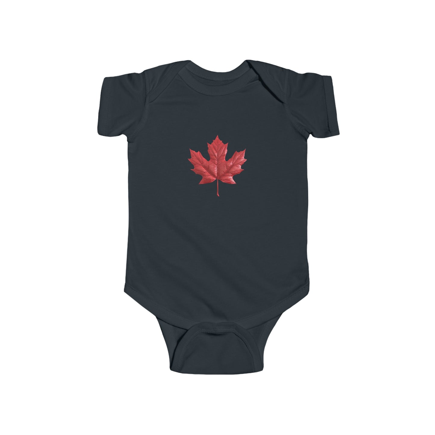 Infant Fine Jersey Bodysuit - Maple Leaf - CutieQ Shop