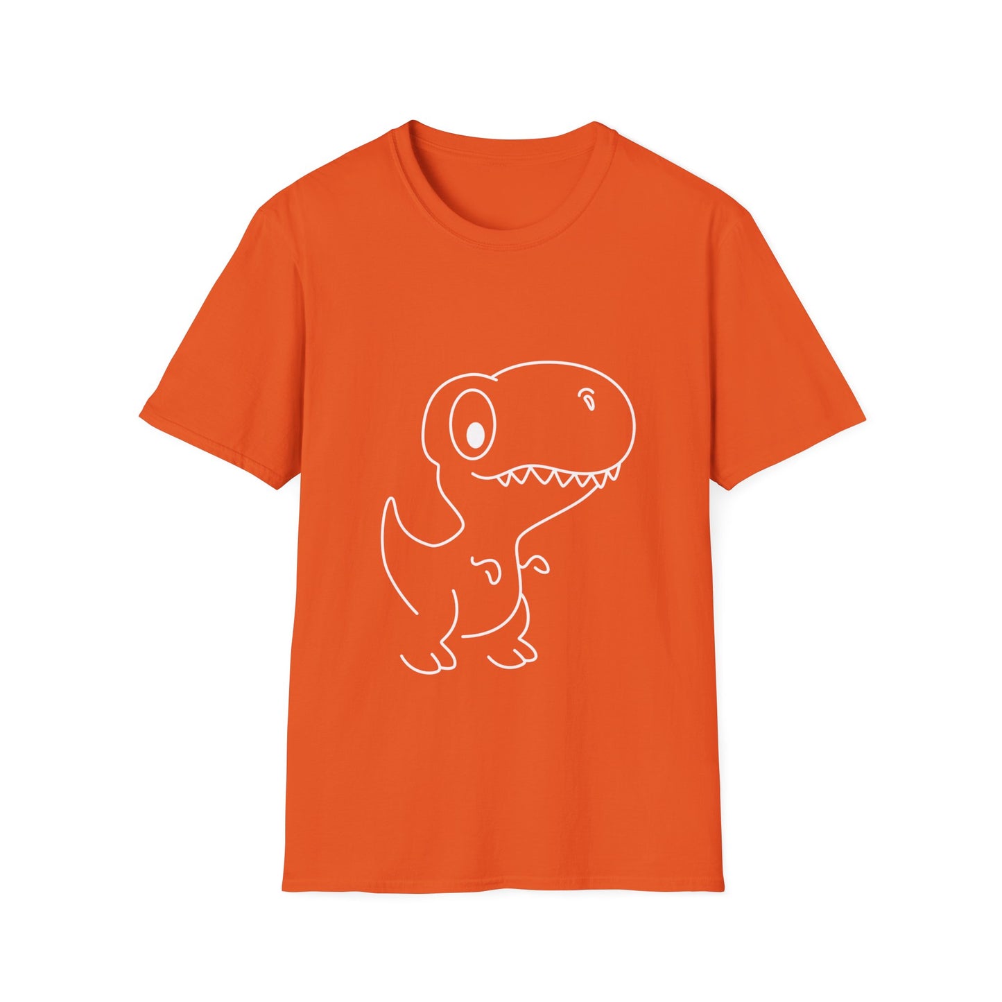 Unisex Softstyle T-Shirt - Dino - CutieQ Shop