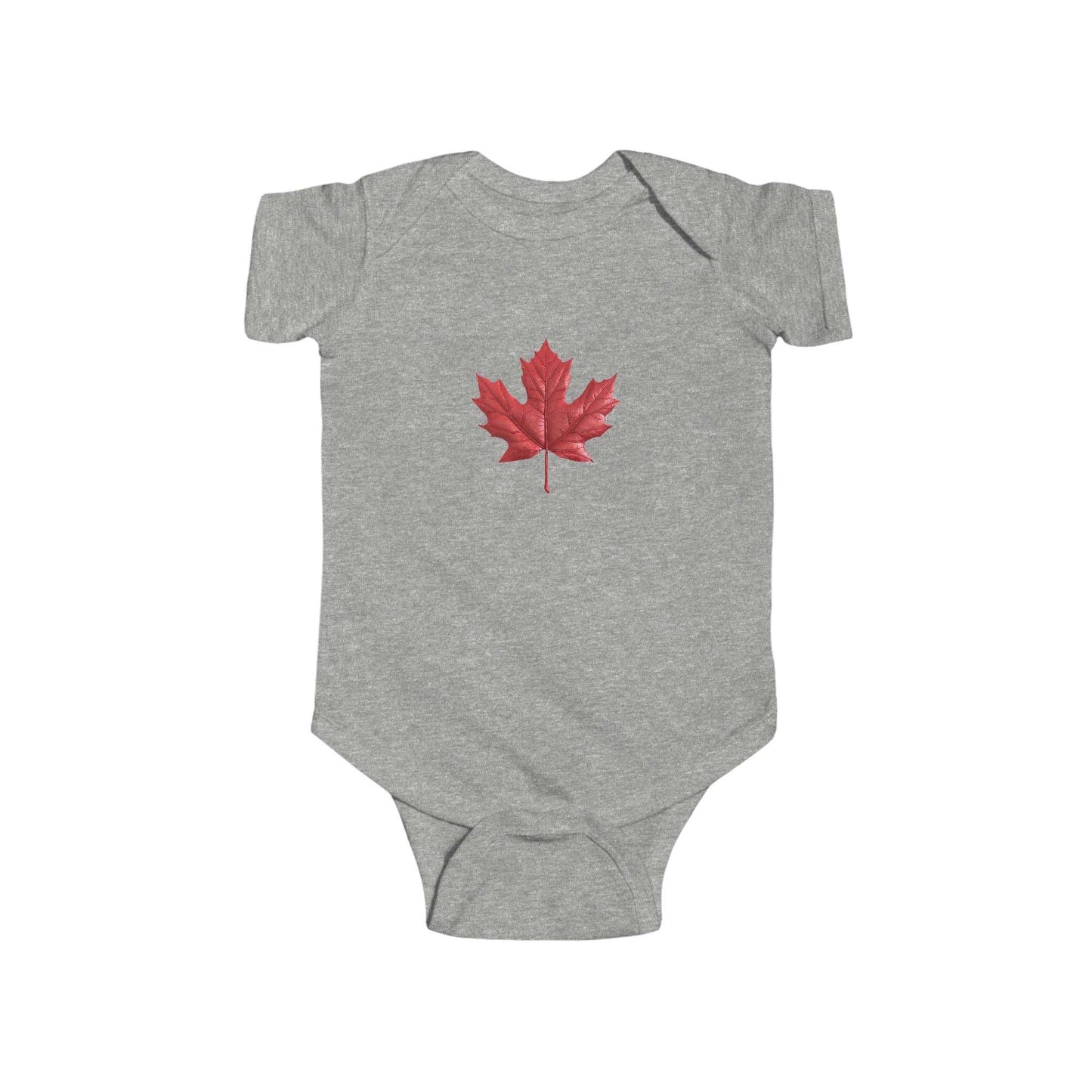 Infant Fine Jersey Bodysuit - Maple Leaf - CutieQ Shop