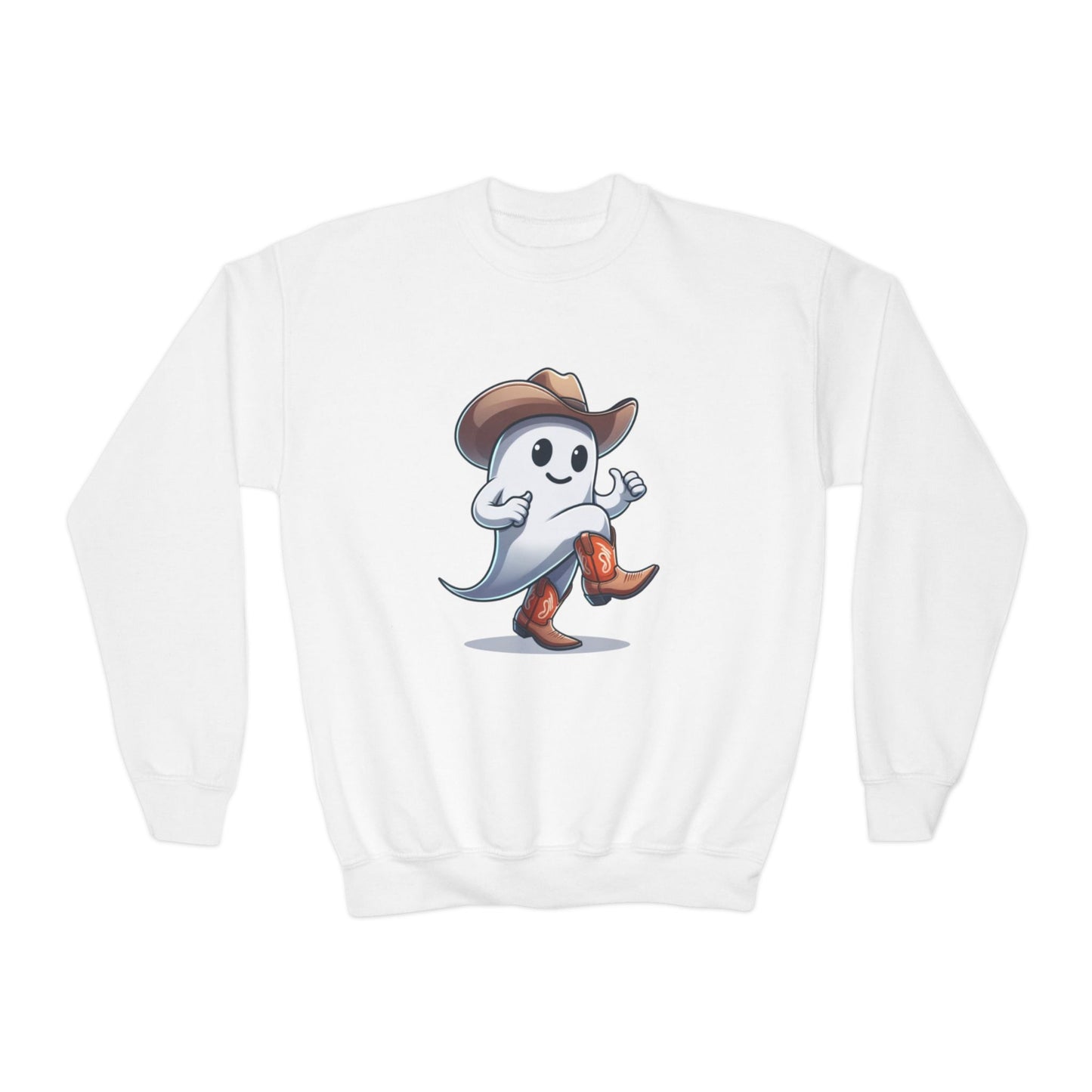 Youth Crewneck Sweatshirt - Dancing Ghost