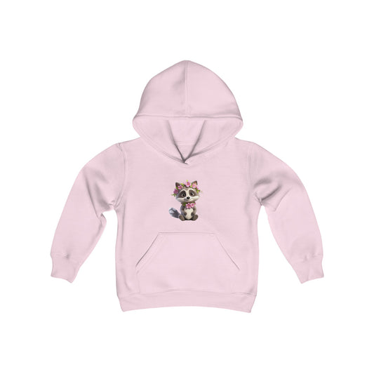 Youth Heavy Blend Hooded Sweatshirt - Raccoon - CutieQ Shop