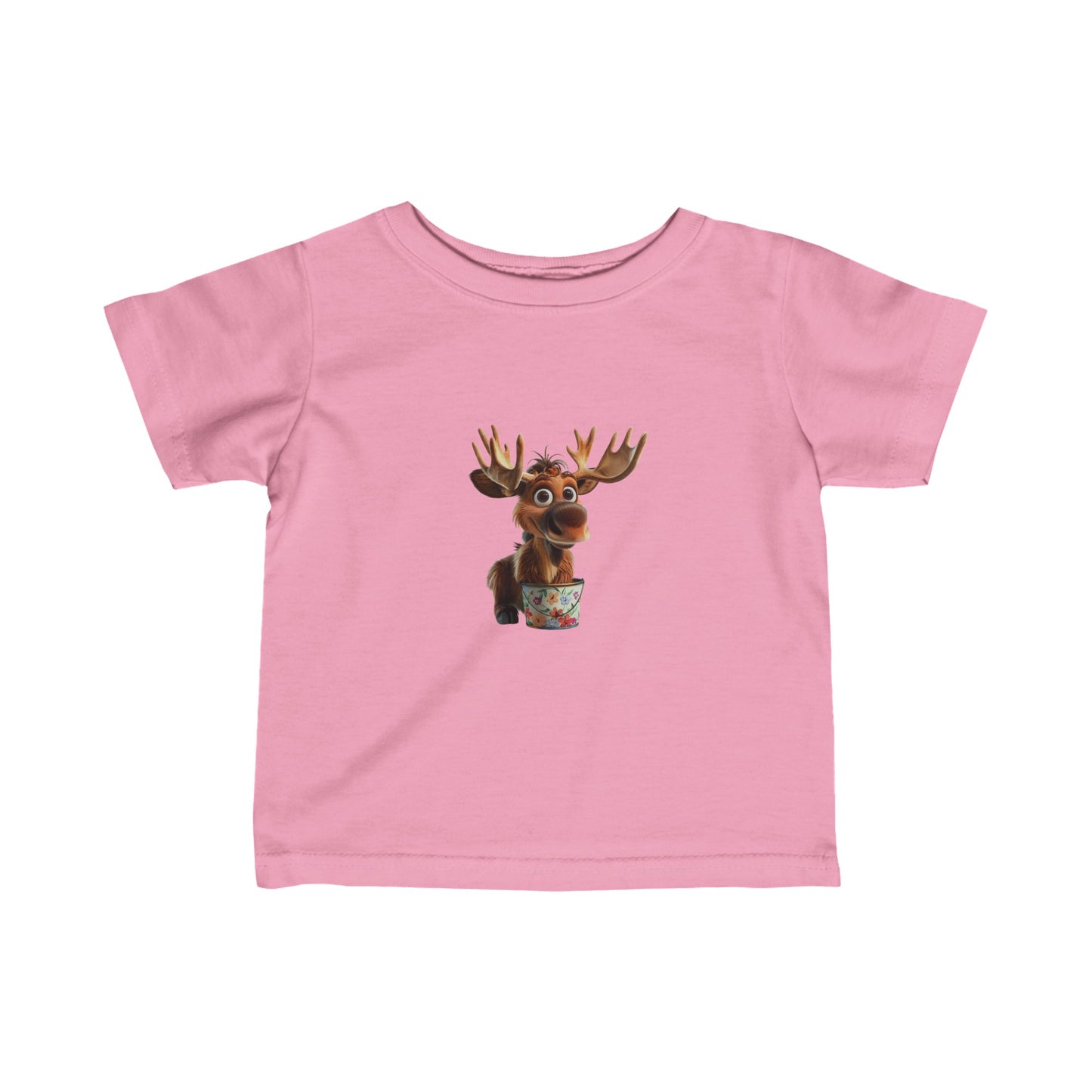 Infant Fine Jersey Tee - Moose Likes Planting - CutieQ Shop