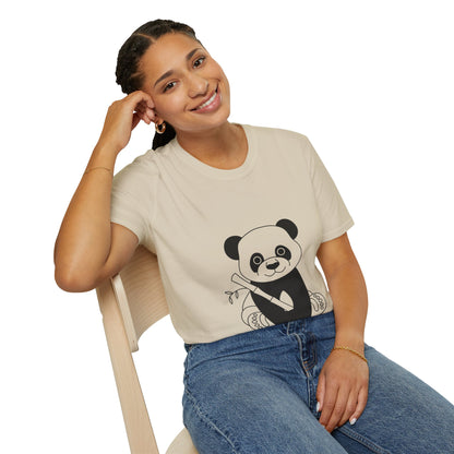 Unisex Softstyle T-Shirt - Panda - CutieQ Shop