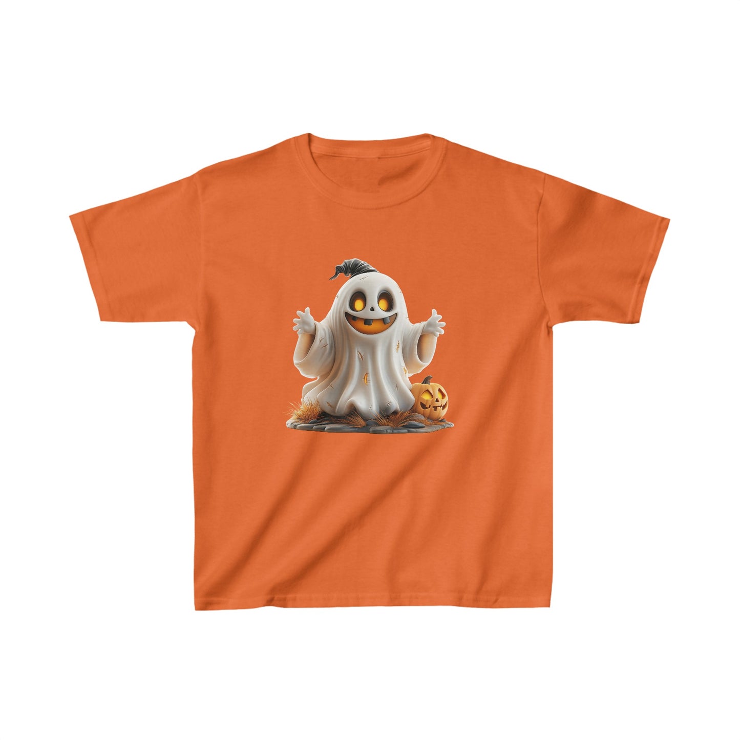 Kids Heavy Cotton™ Tee - Ghost - CutieQ Shop