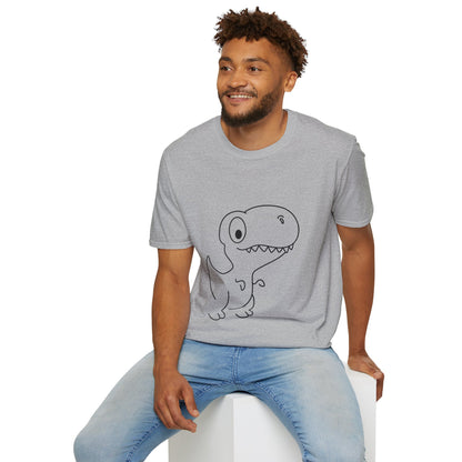 Unisex Softstyle T-Shirt - Dino - CutieQ Shop