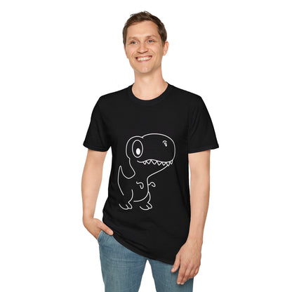 Unisex Softstyle T-Shirt - Dino - CutieQ Shop