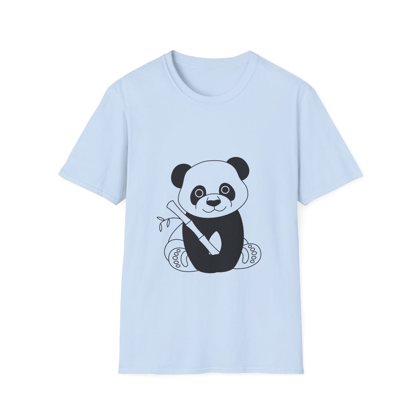 Unisex Softstyle T-Shirt - Panda - CutieQ Shop