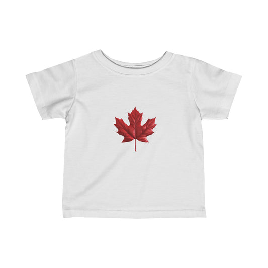 Infant Fine Jersey Tee - Maple Leaf - CutieQ Shop