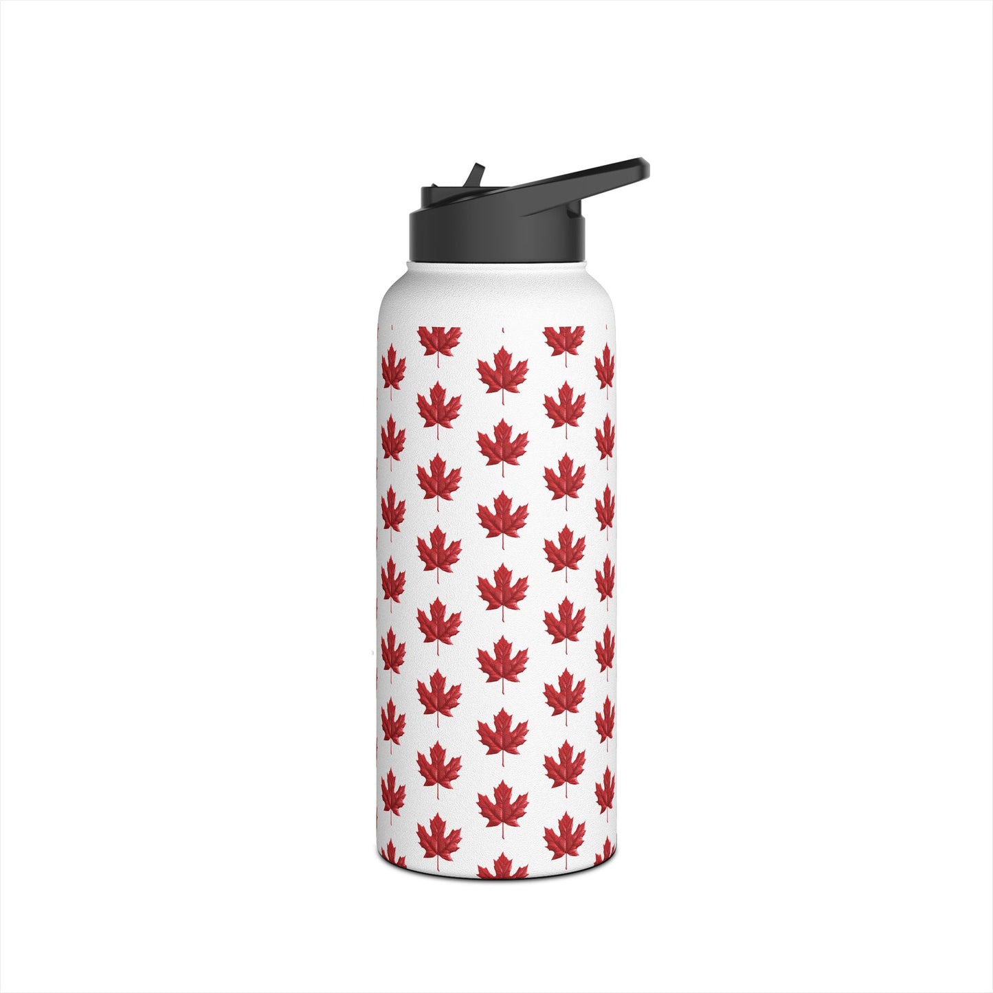 Stainless Steel Water Bottle, Standard Lid - Maple Leaf - CutieQ Shop