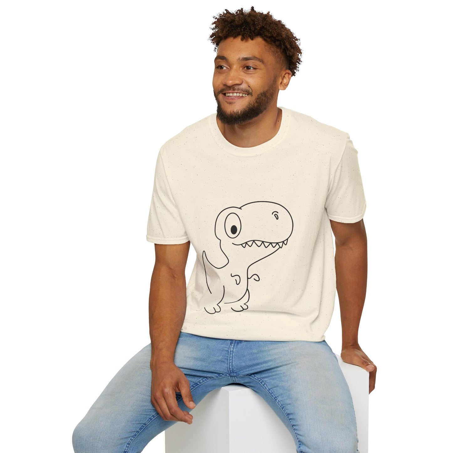 Unisex Softstyle T-Shirt - Dino - CutieQ Shop