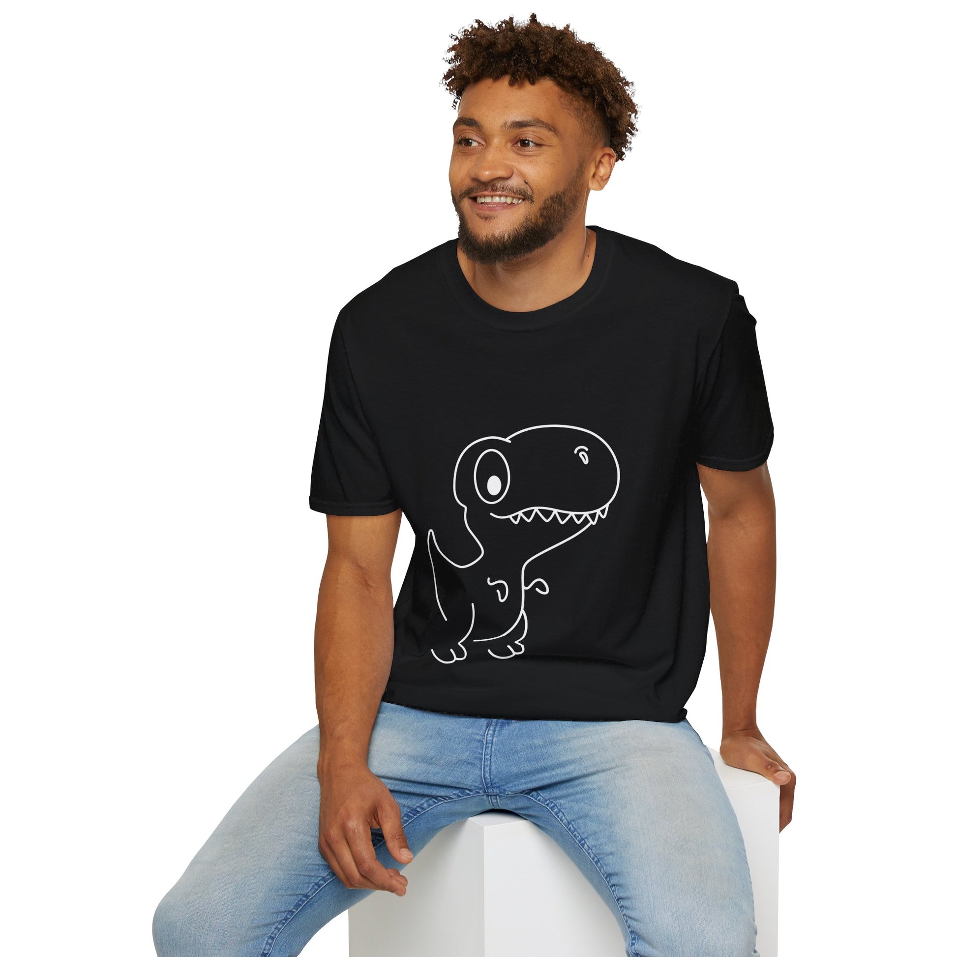 Unisex Softstyle T-Shirt - Dino - CutieQ Shop