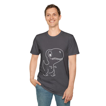 Unisex Softstyle T-Shirt - Dino - CutieQ Shop