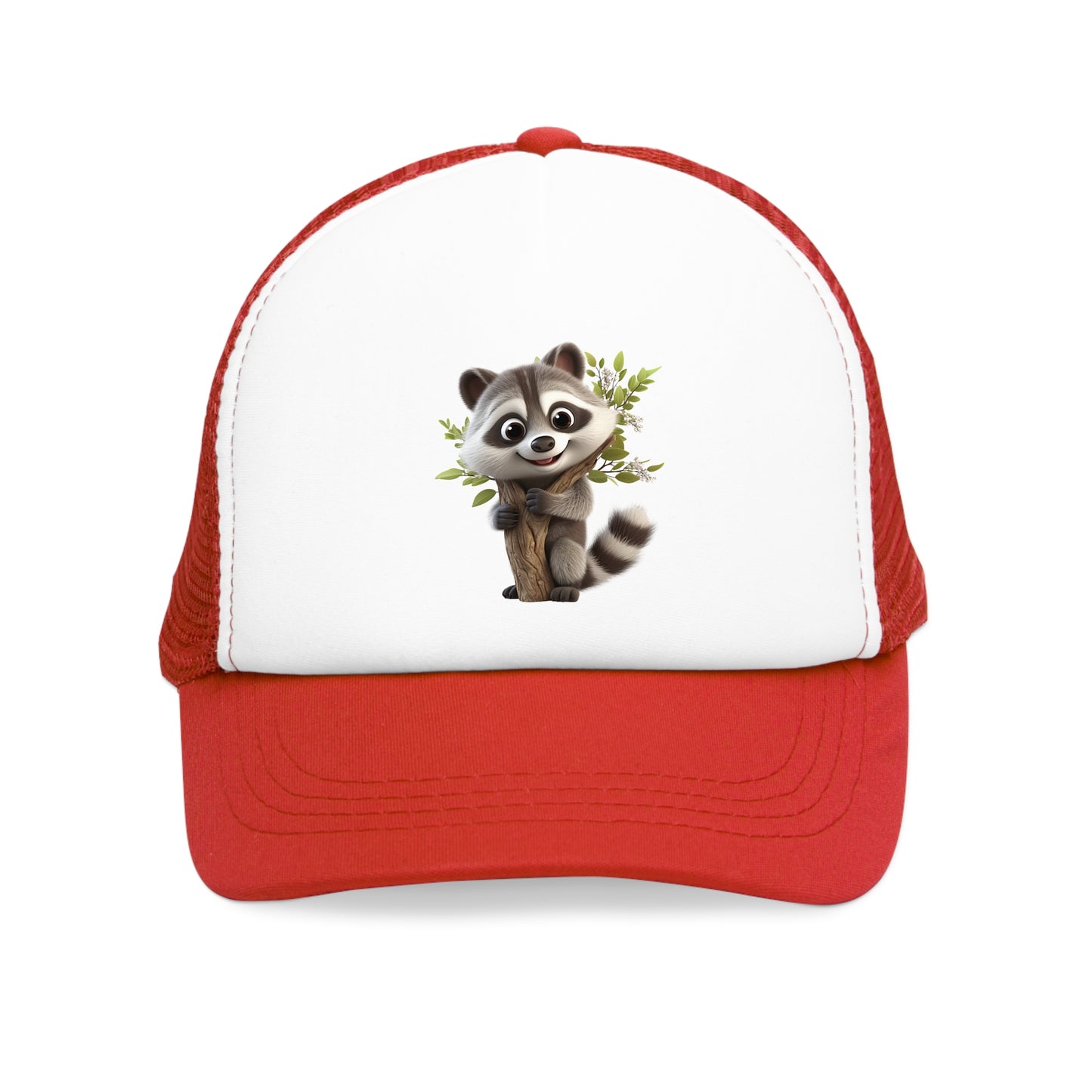 Mesh Cap - Raccoon Loves Nature - CutieQ Shop