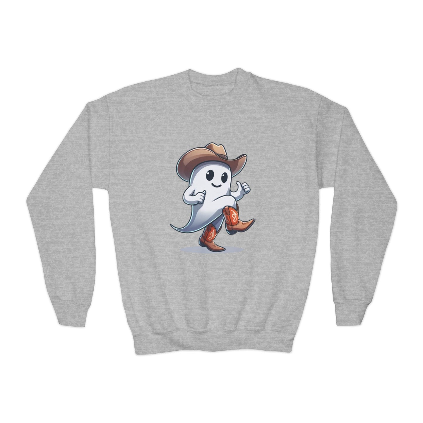 Youth Crewneck Sweatshirt - Dancing Ghost