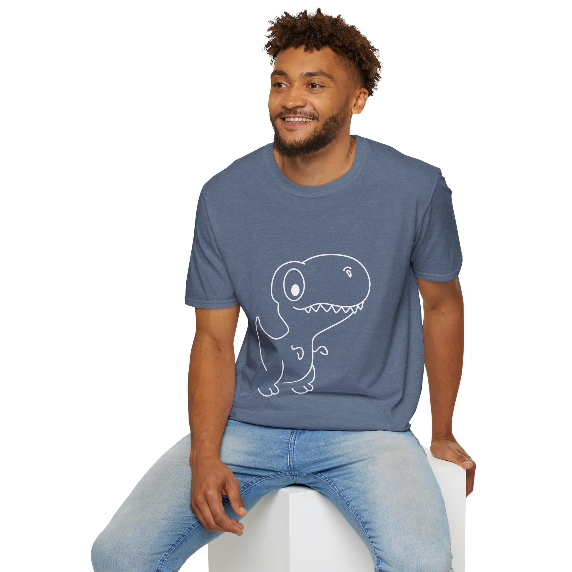 Unisex Softstyle T-Shirt - Dino - CutieQ Shop