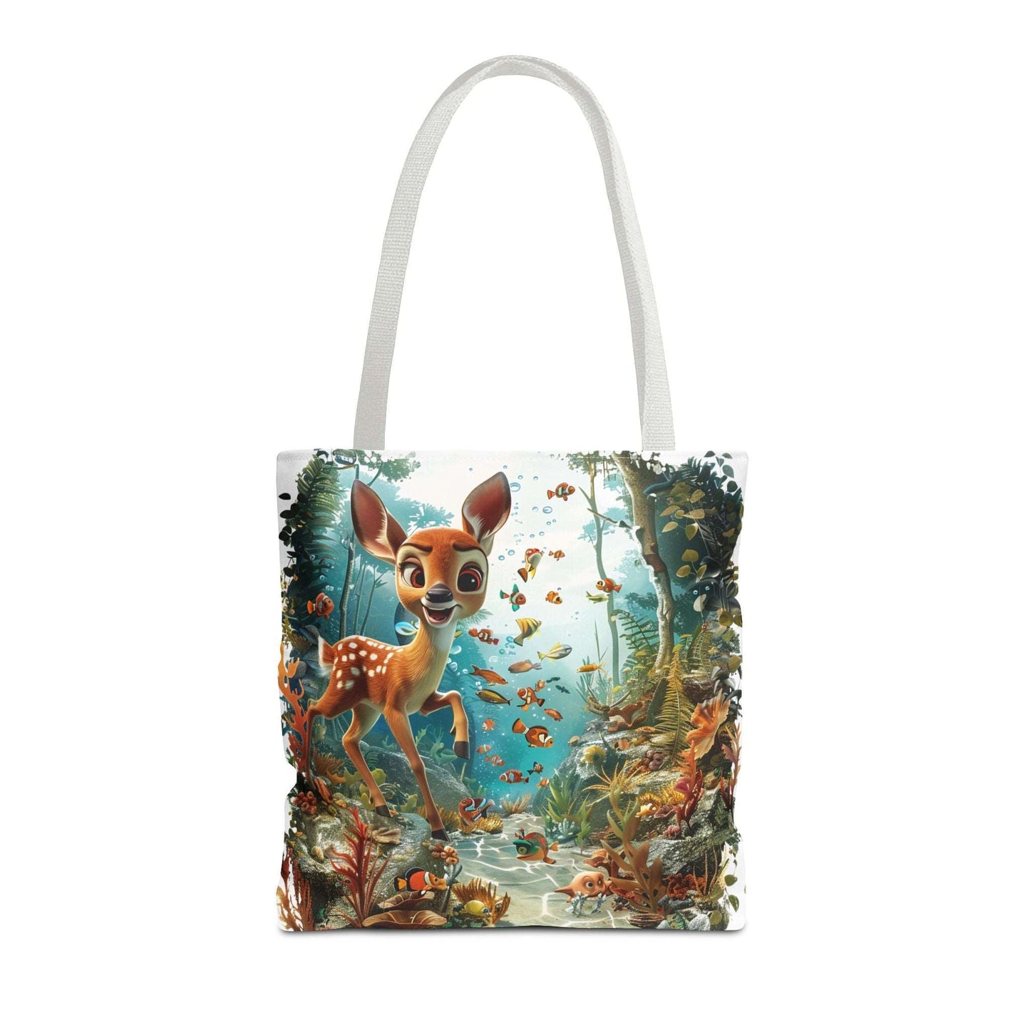 Tote Bag (AOP) - Deer - CutieQ Shop