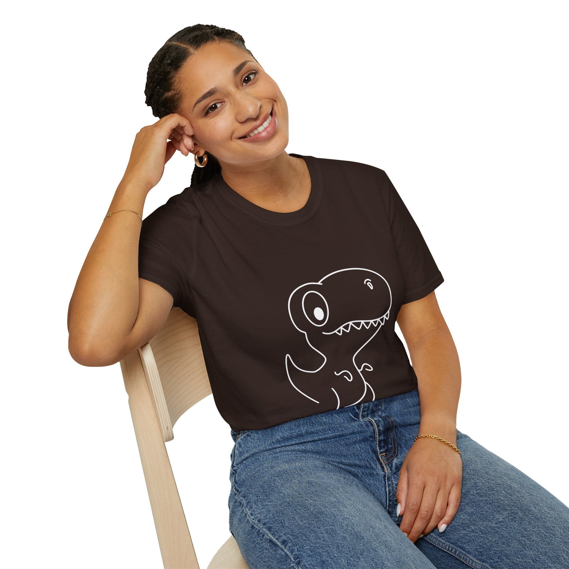 Unisex Softstyle T-Shirt - Dino - CutieQ Shop