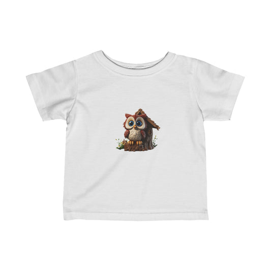 Infant Fine Jersey Tee - Owl and Treehouse - CutieQ Shop