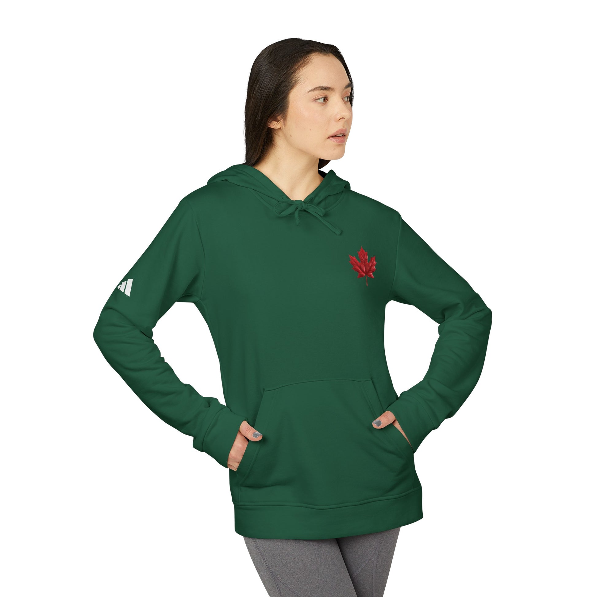 adidas® Unisex Fleece Hoodie - CutieQ Shop