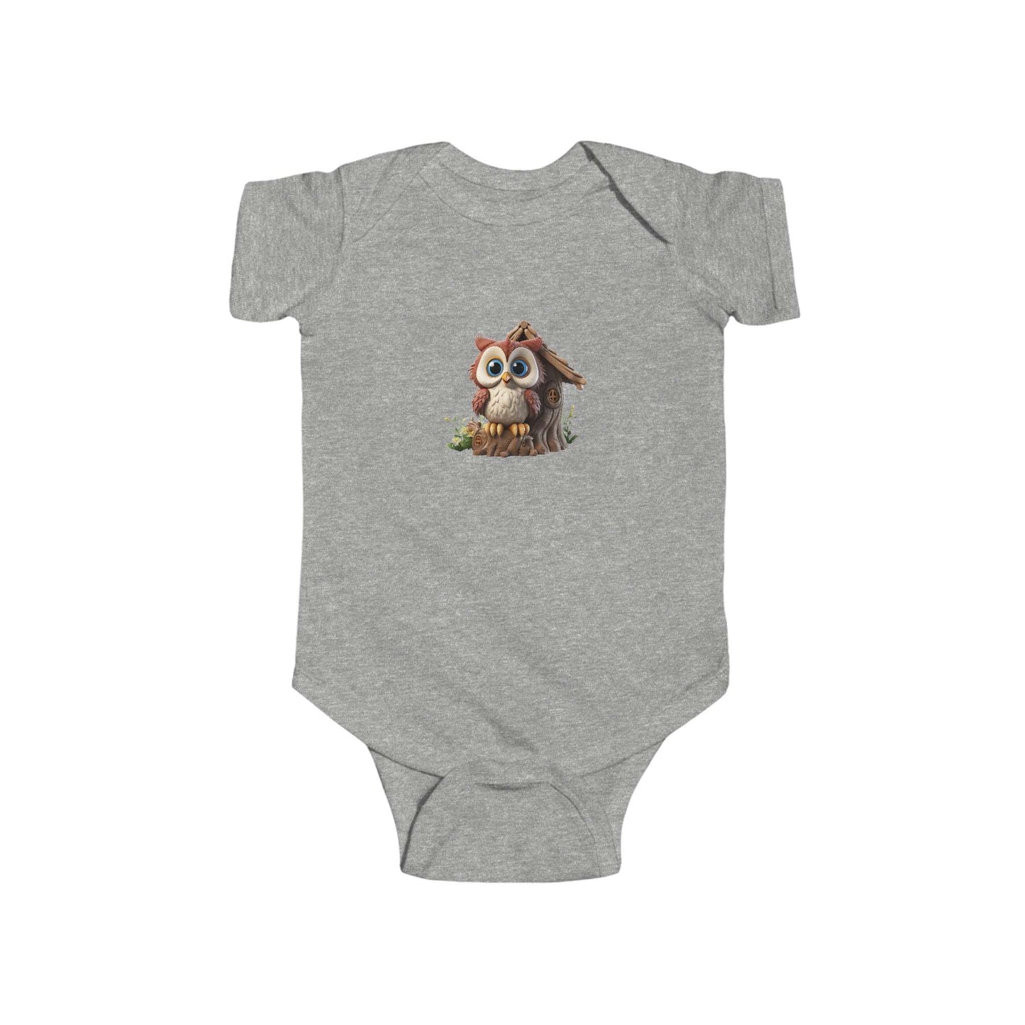 Infant Fine Jersey Bodysuit - Owl and Treehouse - CutieQ Shop