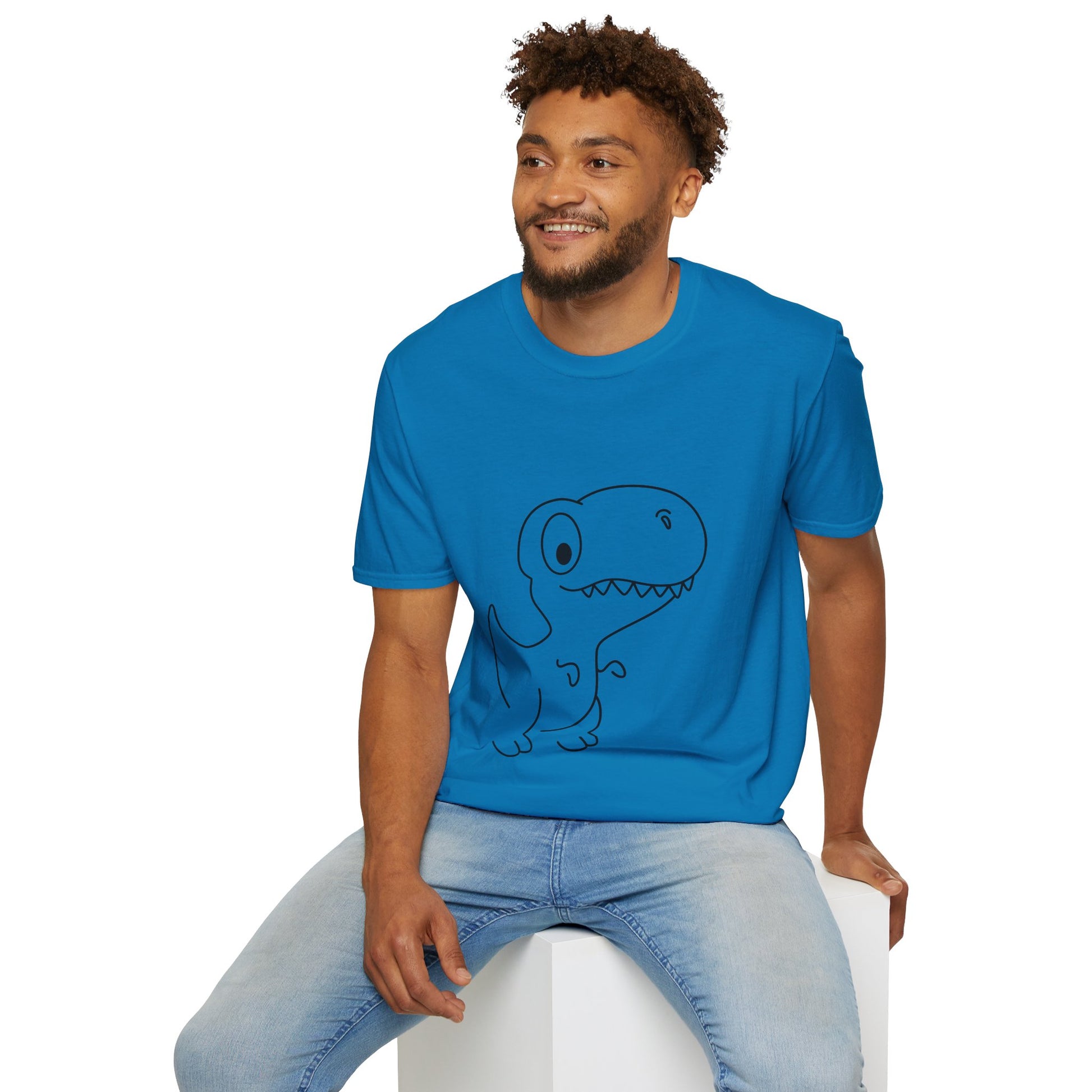 Unisex Softstyle T-Shirt - Dino - CutieQ Shop