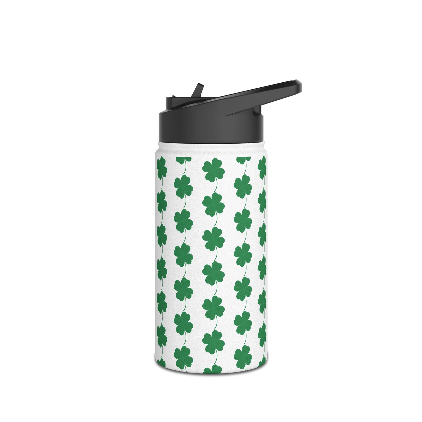 Stainless Steel Water Bottle, Standard Lid - Clover Leaf - CutieQ Shop