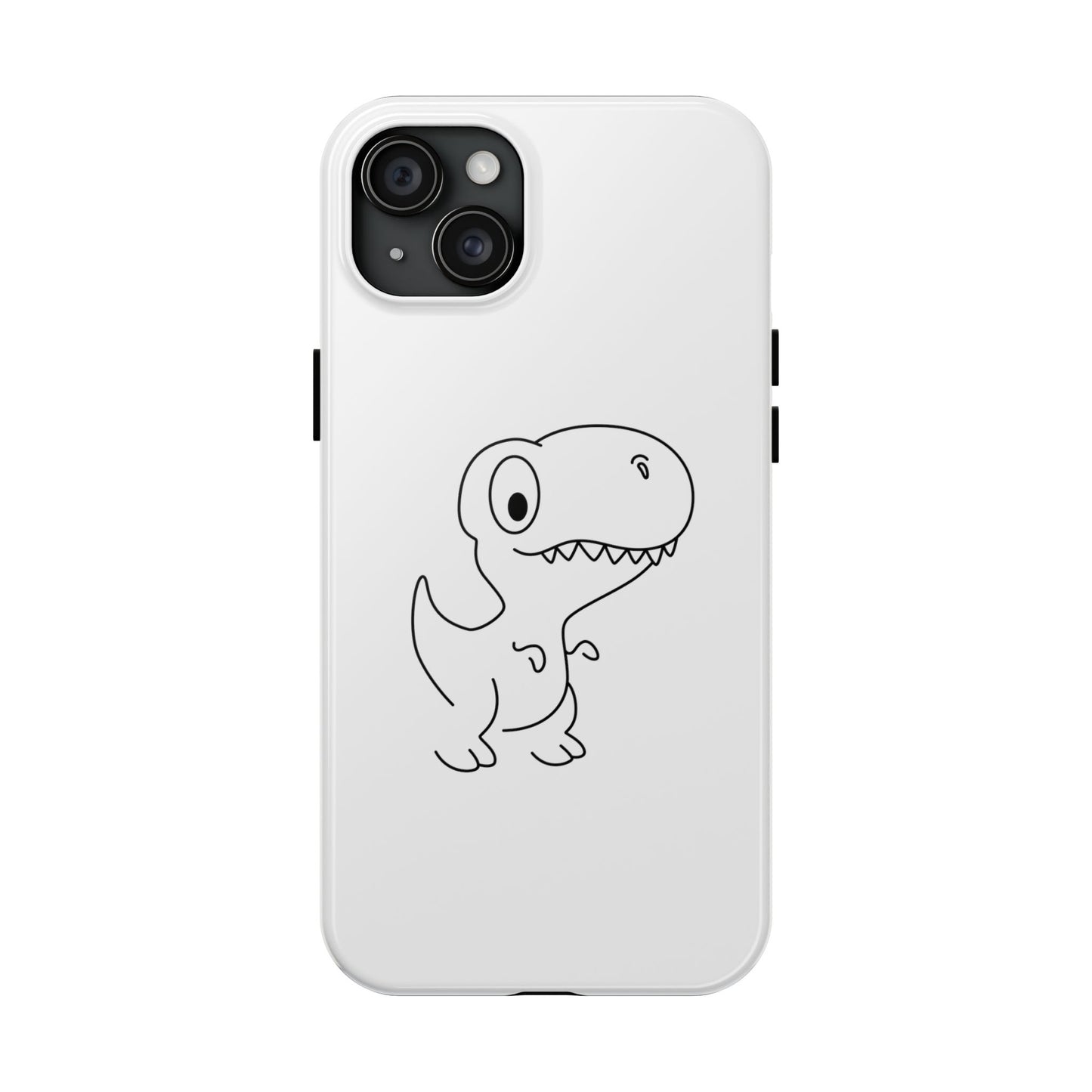 Tough Phone Cases - iPhone 15 - Dino - CutieQ Shop