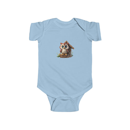 Infant Fine Jersey Bodysuit - Owl and Treehouse - CutieQ Shop