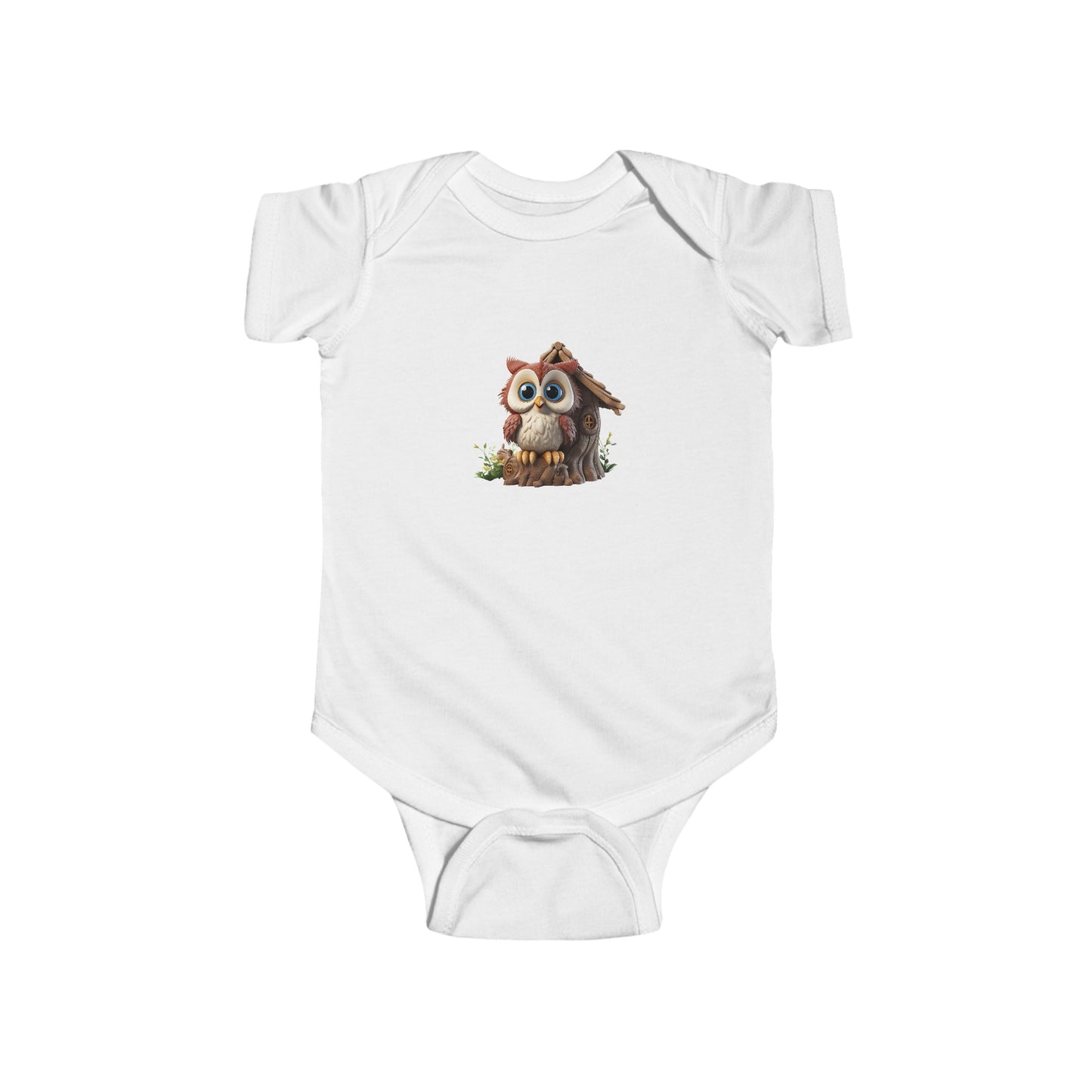 Infant Fine Jersey Bodysuit - Owl and Treehouse - CutieQ Shop