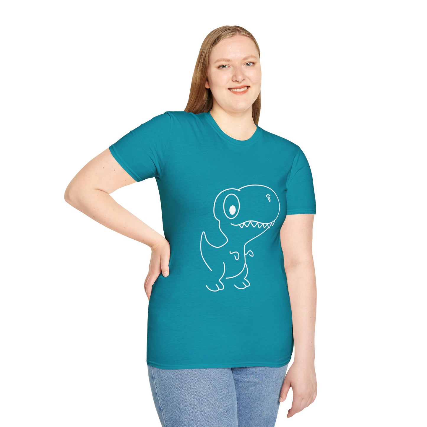 Unisex Softstyle T-Shirt - Dino - CutieQ Shop