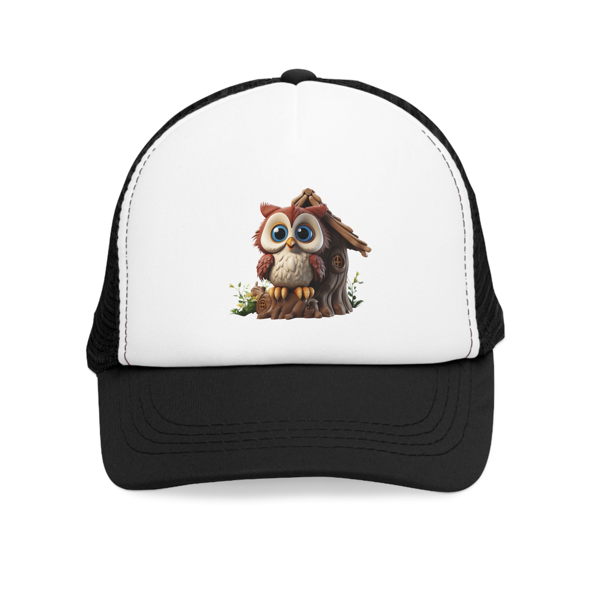 Mesh Cap - Owl and Treehouse - CutieQ Shop